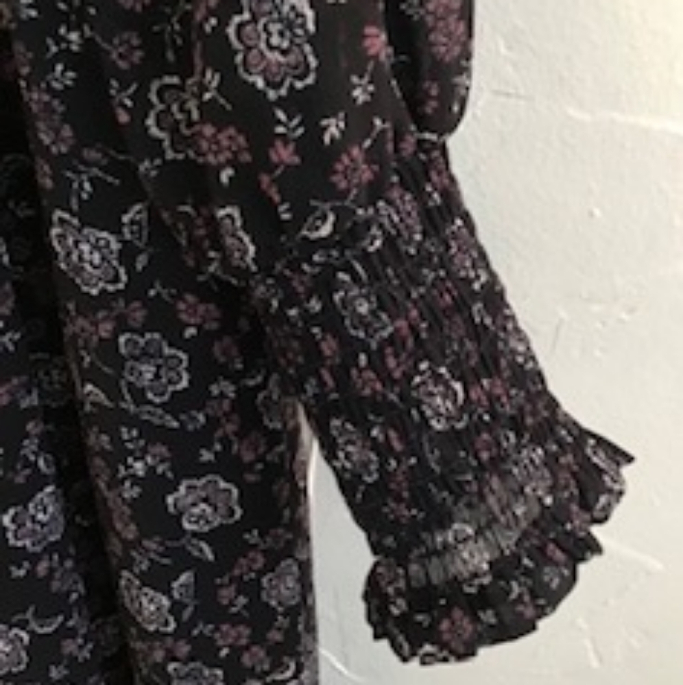 Madewell Navy Floral Dress - Picture 4 of 9